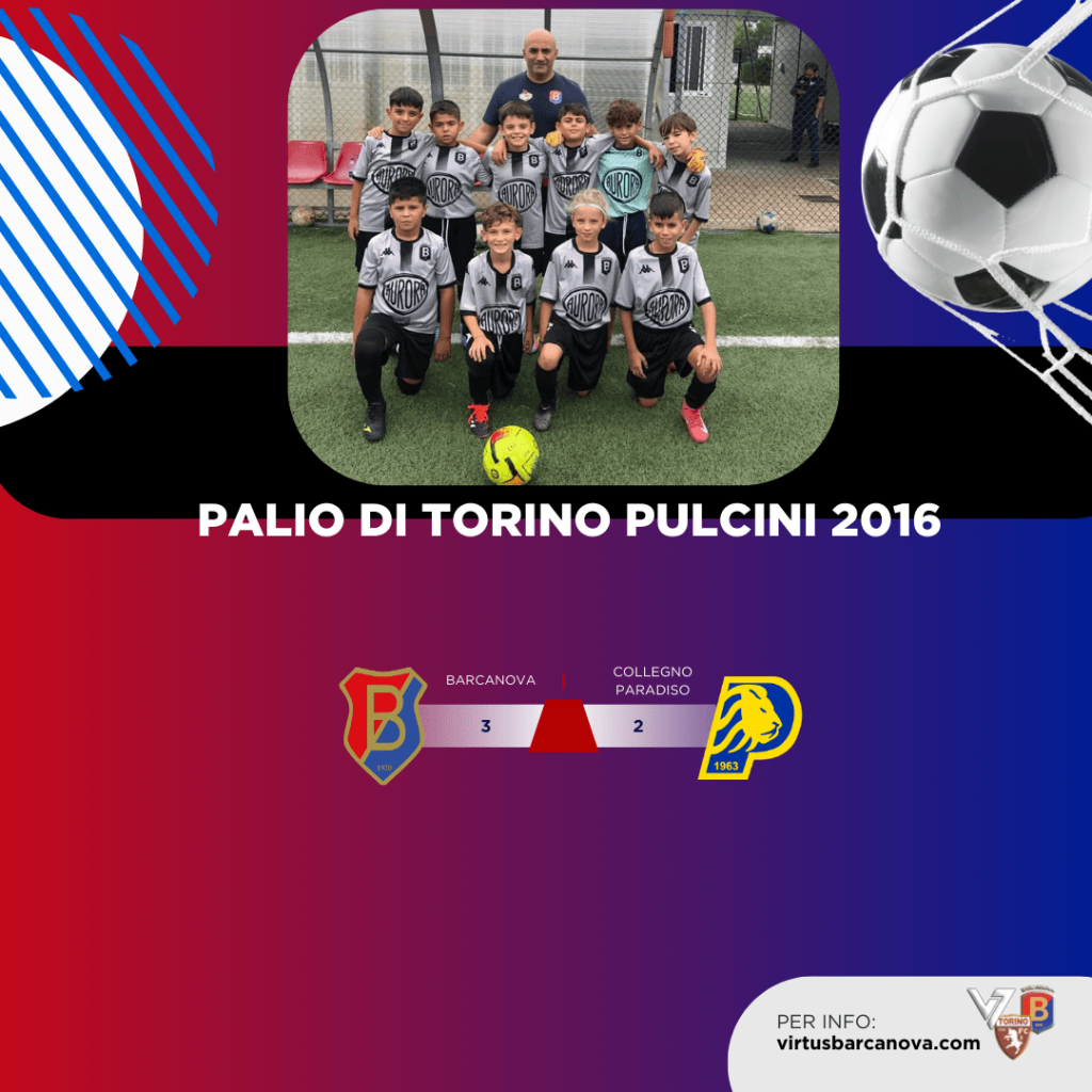 Pulcini 2016 Palio Di Torino Min