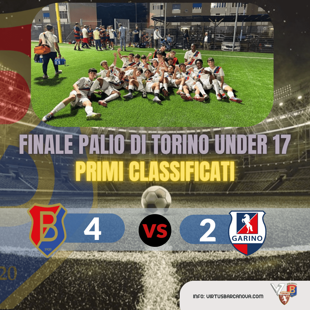 Under 17 Torneo Palio Di Torino 1 Classificati Min