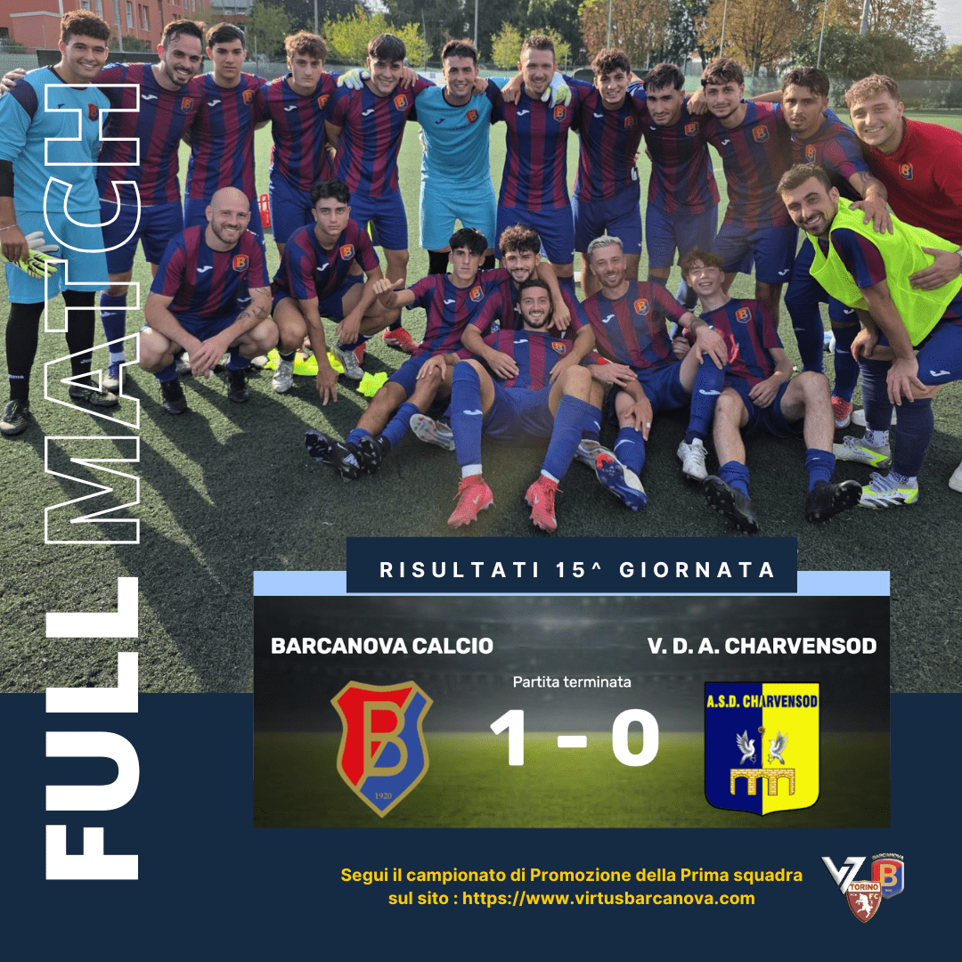 🏆 Promozione: Barcanova di carattere! Vittoria 1-0 e seconda posizione tutta sua.
