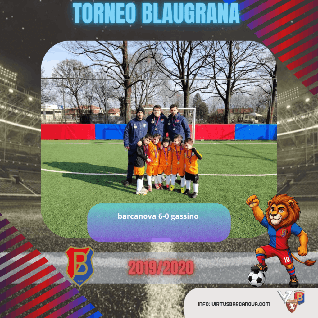PICCOLI AMICI 20192020 ❤️💙 Torneo Blaugrana Barcanova 6 0 Gassino