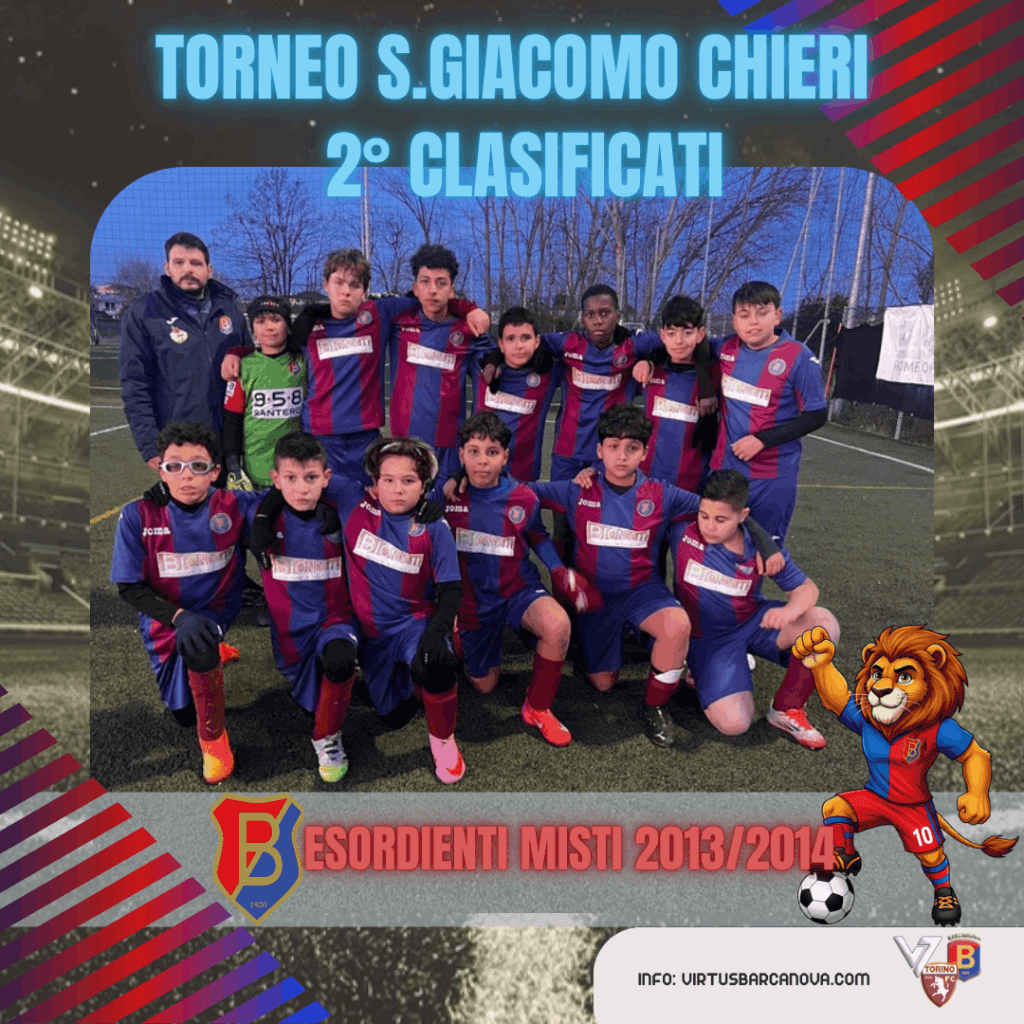 TORNEO S.GIACOMO CHIERI SECODI CLASSIFICATI ESORDIENTI MISTI 20132014 SECODI CLASSIFICATI ESORDIENTI MISTI 20132014