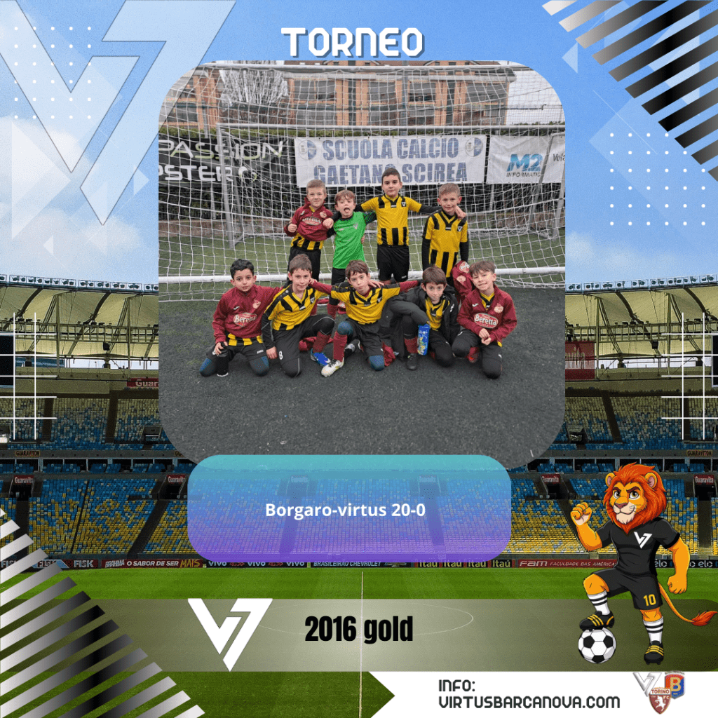 Torneo 2016 Gold Borgaro Virtus 20 0