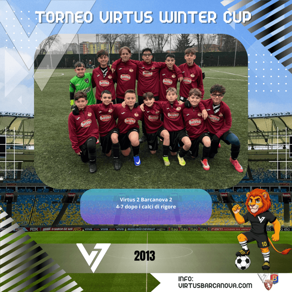 Torneo Virtus Winter Cup Gruppo Abela 2013 Virtus 2 Barcanova 2 4 7 Dopo I Calci Di Rigore