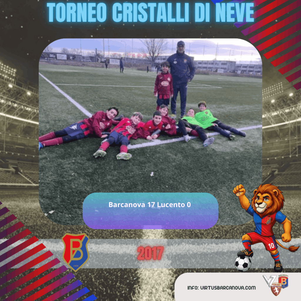 Torneo Cristalli Di Neve Barcanova U9 2017 Elite Barcanova 17 Lucento 0
