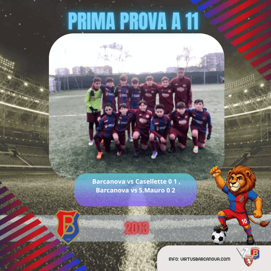 2013 Barcanova Vs Casellette 0 1 Barcanova Vs S.Mauro 0 2 Prima Prova A 11