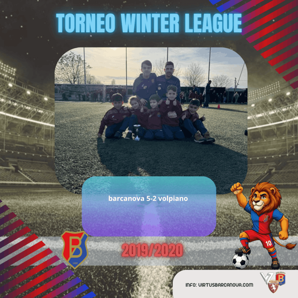 20192020 ❤️💙 Winter League Barcanova 5 2 Volpiano
