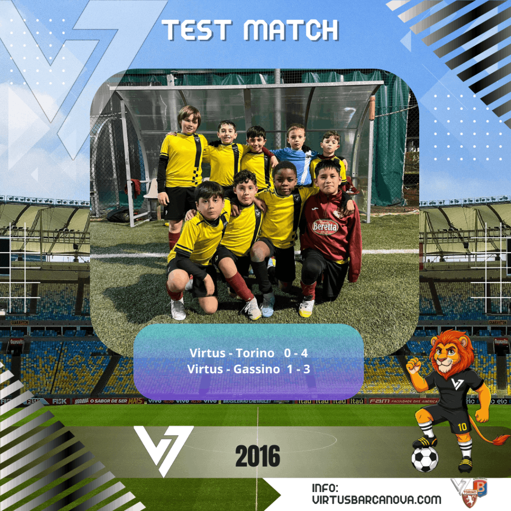 Test Match 2016 Virtus Torino 0 4 Virtus Gassino 1 3