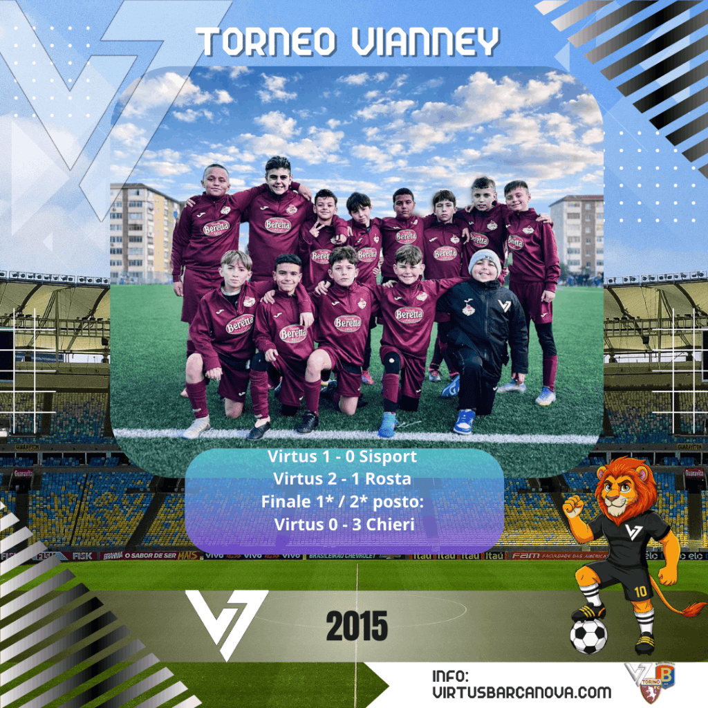 Torneo Vianney Pulcini 2015 Di Lella Fase Girone Virtus 1 0 Sisport Virtus 2 1 Rosta Finale 1 2 Posto Virtus 0 3 Chieri