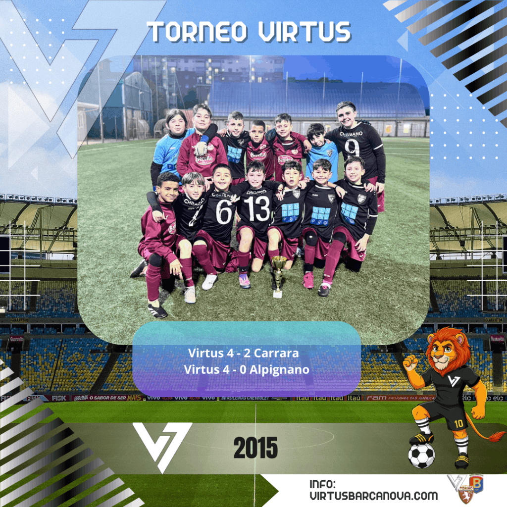 Torneo Virtus Pulcini 2015 Di Lella Virtus 4 2 Carrara Virtus 4 0 Alpignano