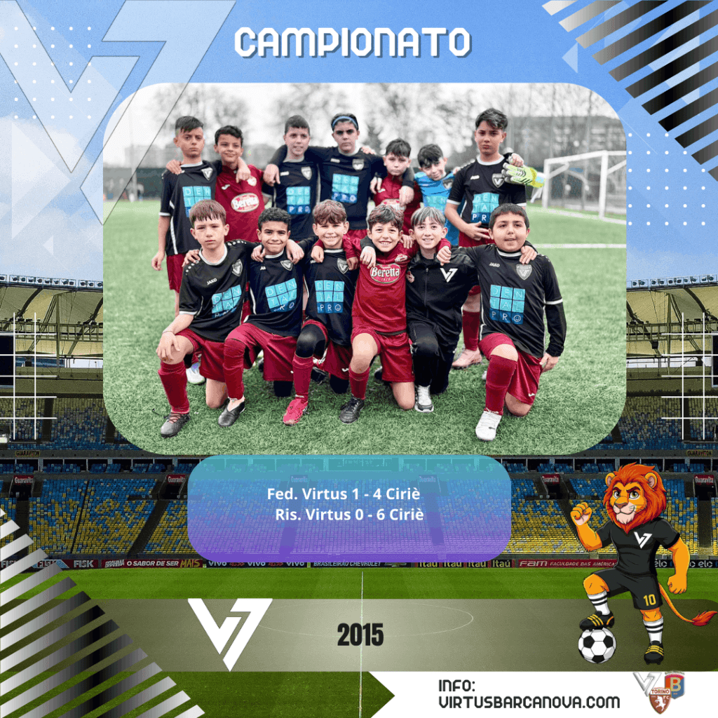 2015 Di Lella Gri. H Fed. Virtus 1 4 Cirie Ris. Virtus 0 6 Cirie