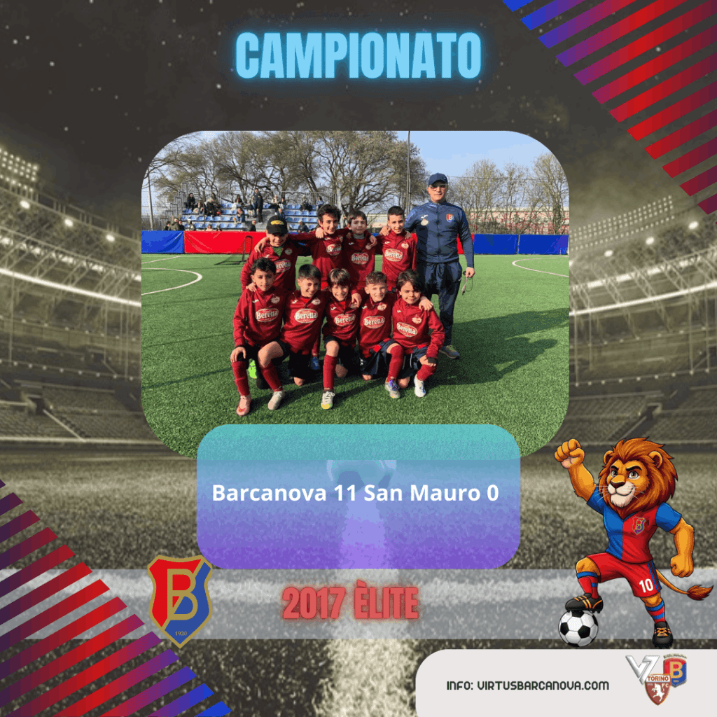2017 Elite Campionato Barcanova 11 San Mauro 0