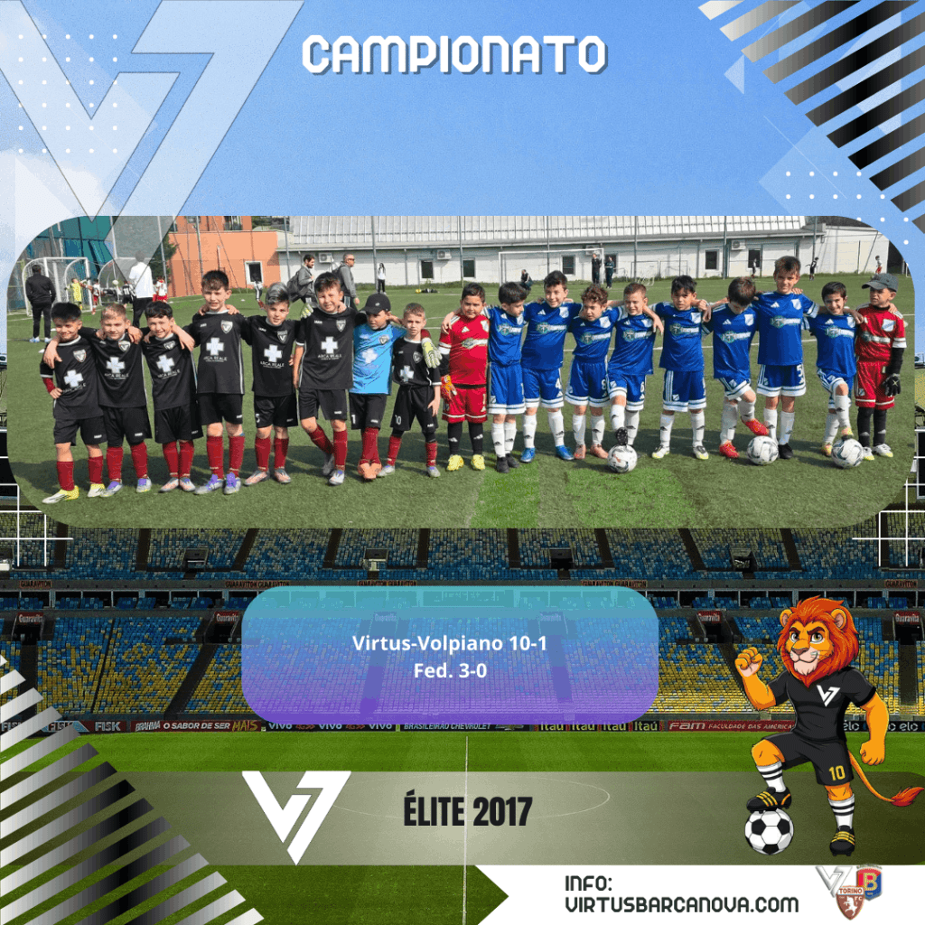 Gruppo Elite 2017 Virtus Volpiano Fed. 3 0 Ris.10 1