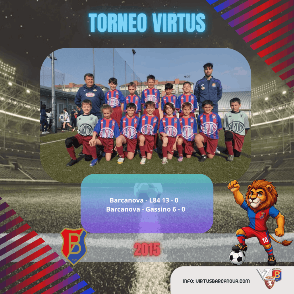 Torneo Virtus 2015 Barcanova L84 13 0 Barcanova Gassino 6 0