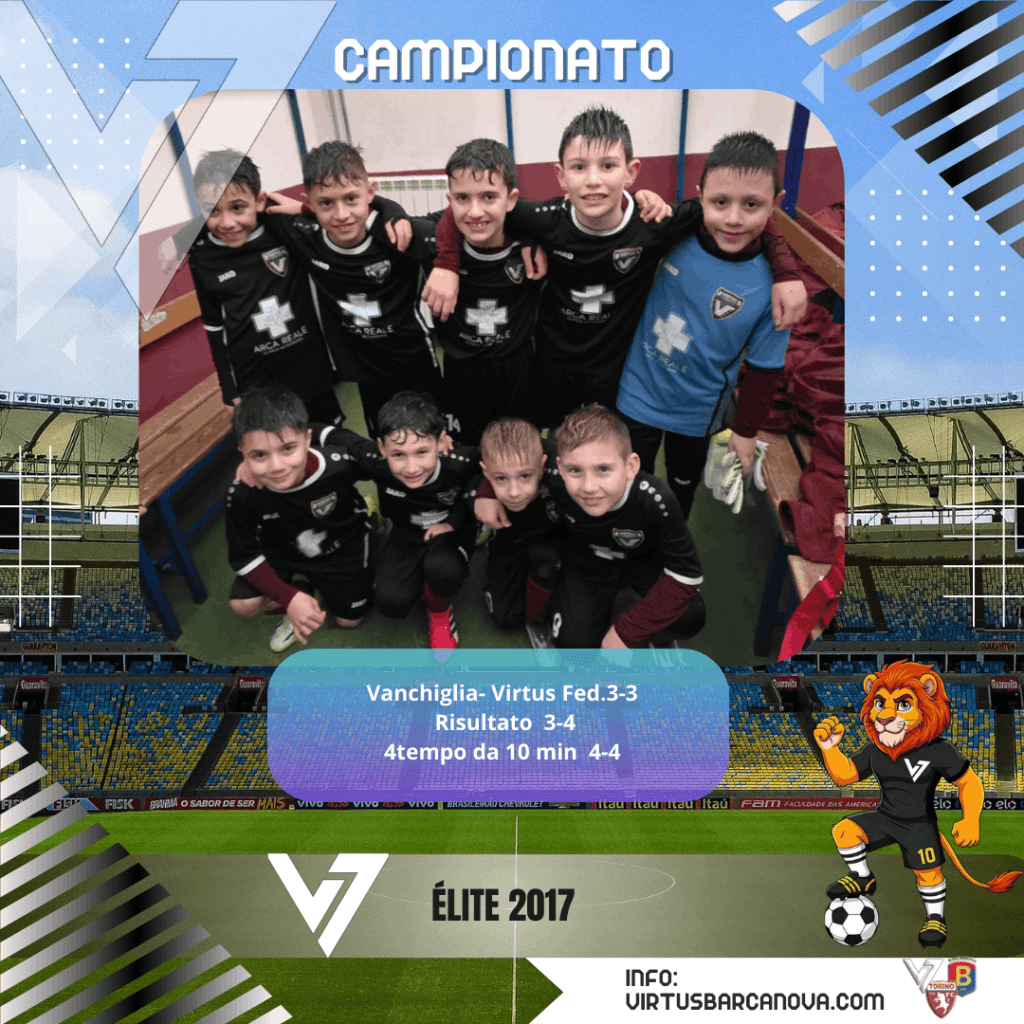 Elite 2017 Vanchiglia Virtus Fed.3 3 Risultato 3 4 Poi Abbiamo Fatto Il 4tempo Da 10 Min E Abbiamo Fatto 4 4