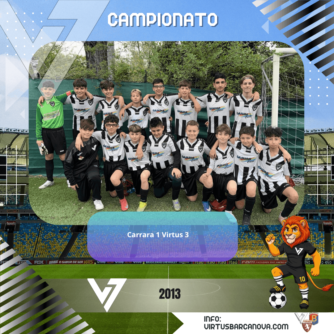 2013 Campionato Carrara 1 Virtus 3