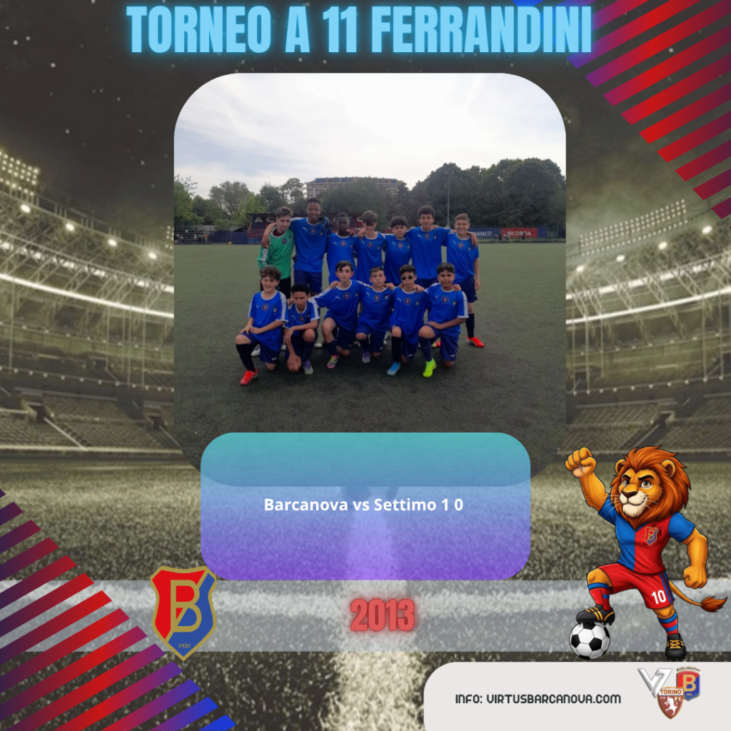 2013 Torneo A 11 Ferrandini Barcanova Vs Settimo 1 0