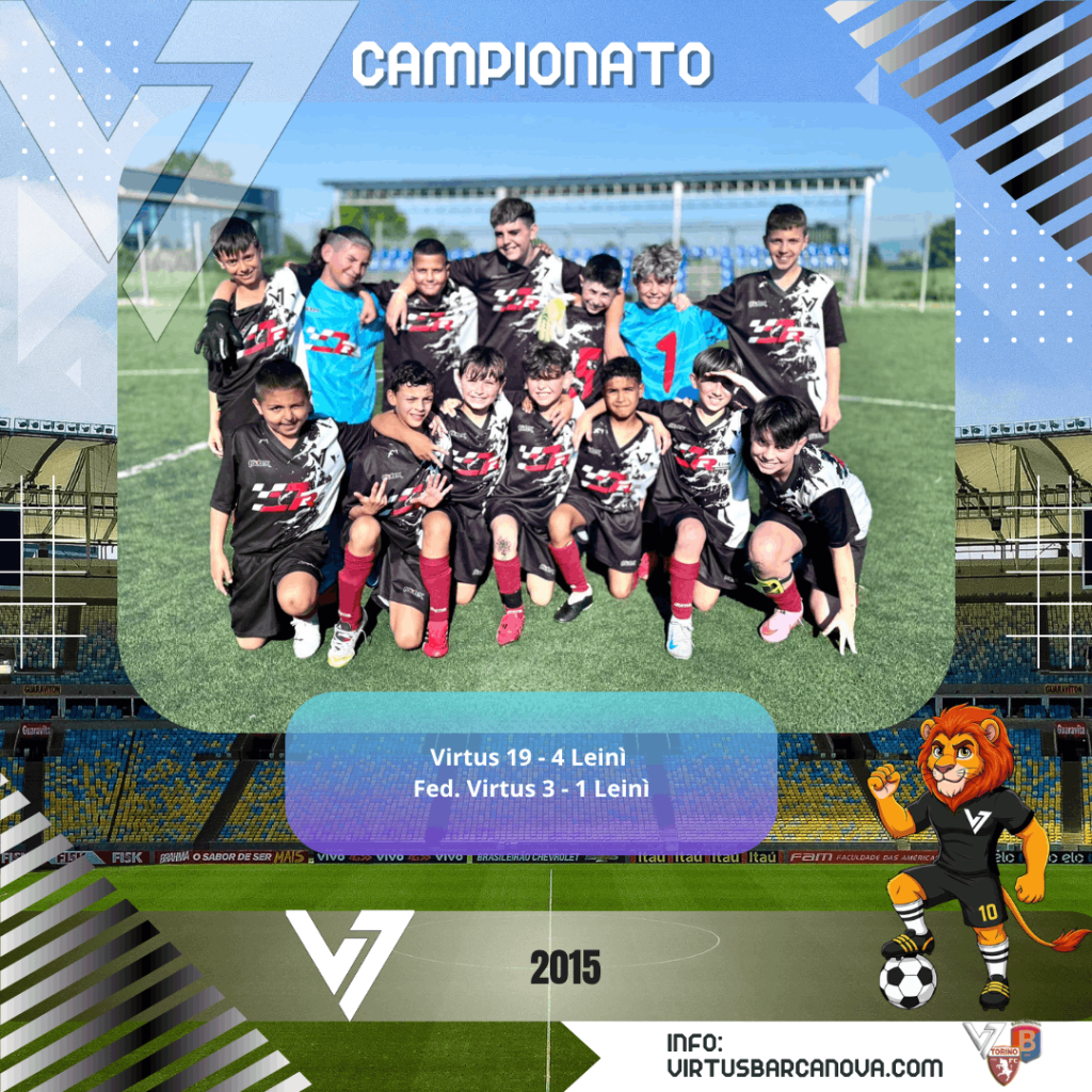 2015 Gir. D Ris. Virtus 19 4 Leini Fed. Virtus 3 1 Leini