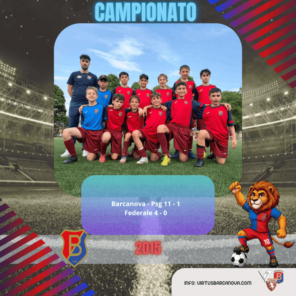 2015 Girone D Barcanova Psg 11 1 Federale 4 0