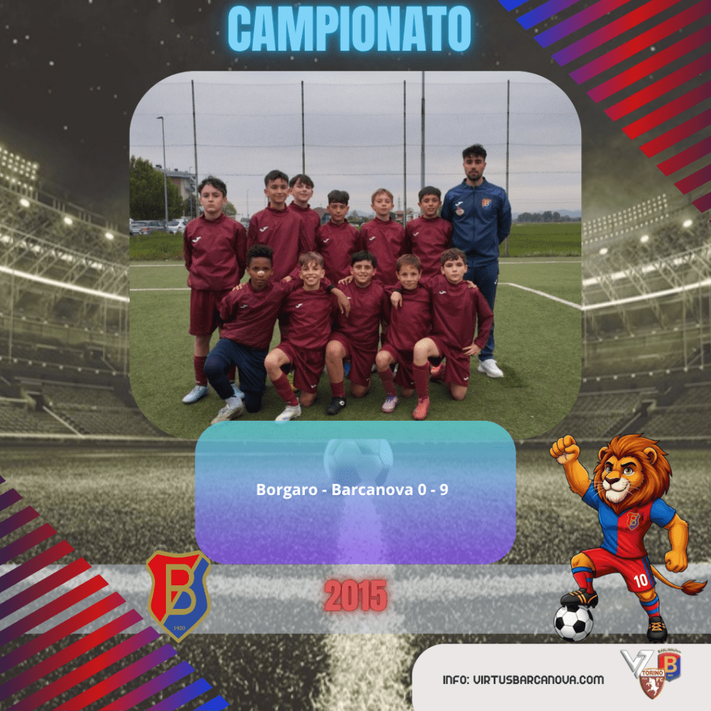 2015 Girone I Borgaro Barcanova 0 9