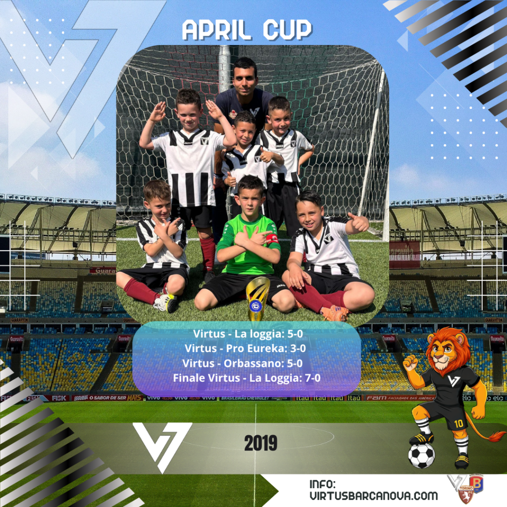 2019 April Cup Virtus La Loggia 5 0 Virtus Pro Eureka 3 0 Virtus Orbassano 5 0 Finale Virtus La Loggia 7 0