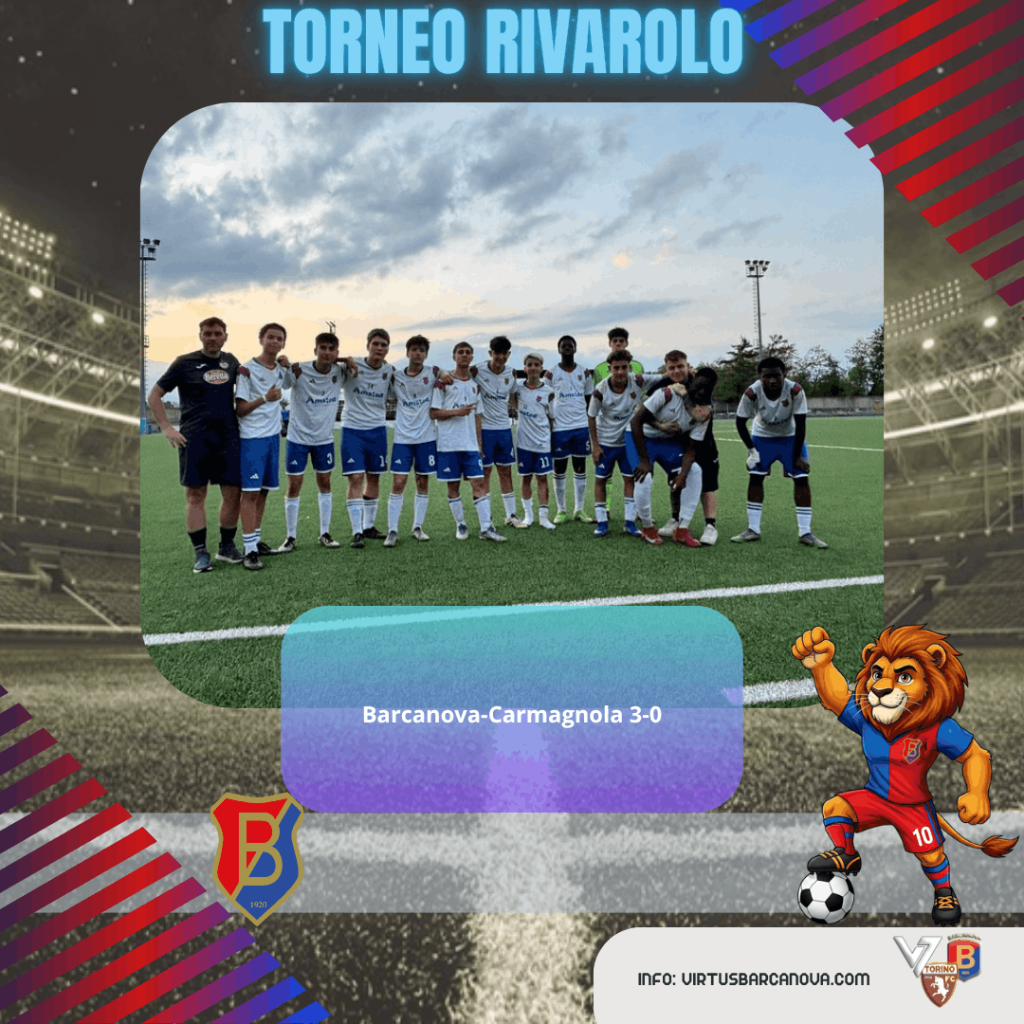 Torneo Rivarolo Barcanova Carmagnola 3 0