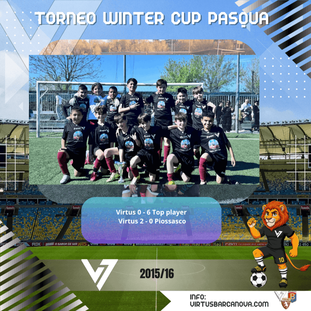 Torneo Winter Cup Pasqua 🐣 201516 Virtus 0 6 Top Player Virtus 2 0 Piossasco