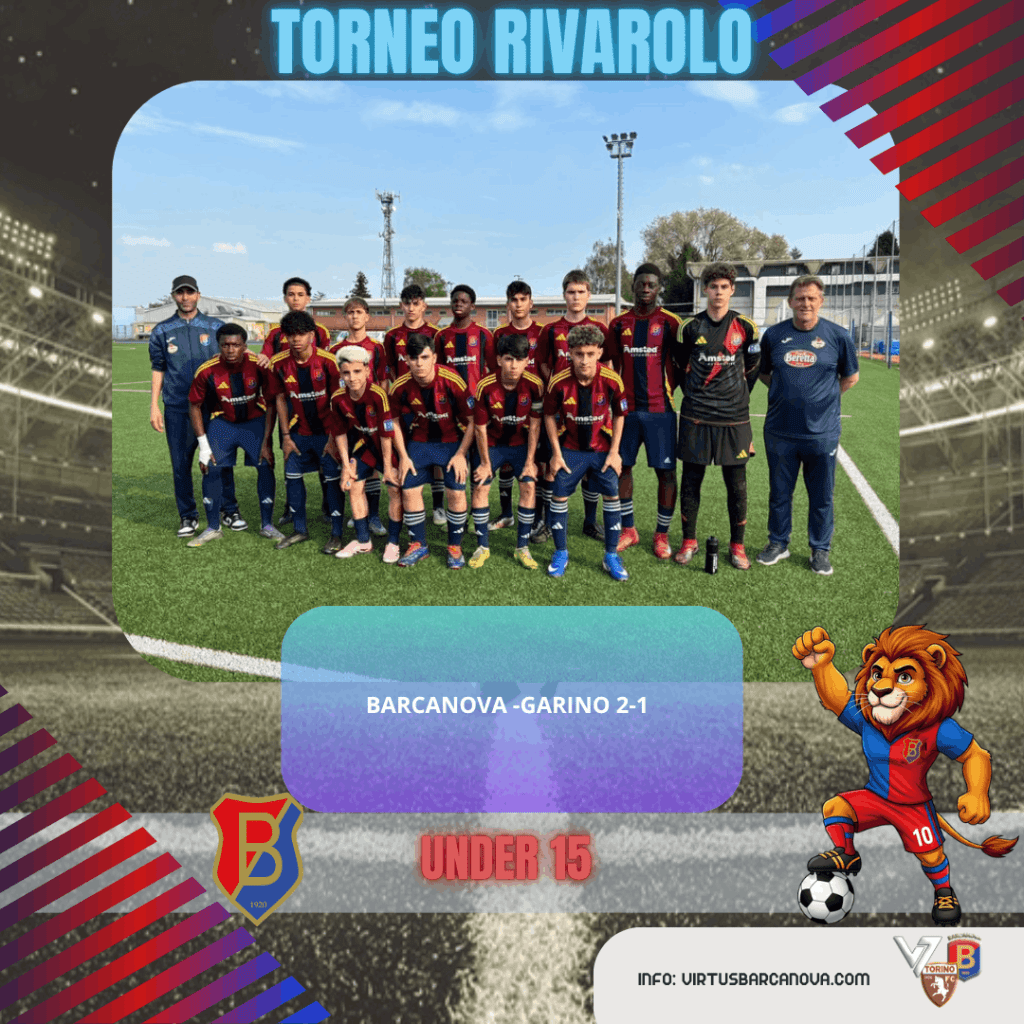 Torneo Rivarolo UNDER 15 BARCANOVA GARINO 2 1