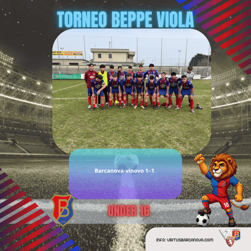 Under 16 2010 Torneo Beppe Viola Barcanova Vinovo 1–1