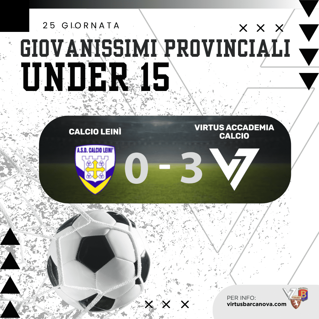 Virtus U15: Virtus espugna Leinì