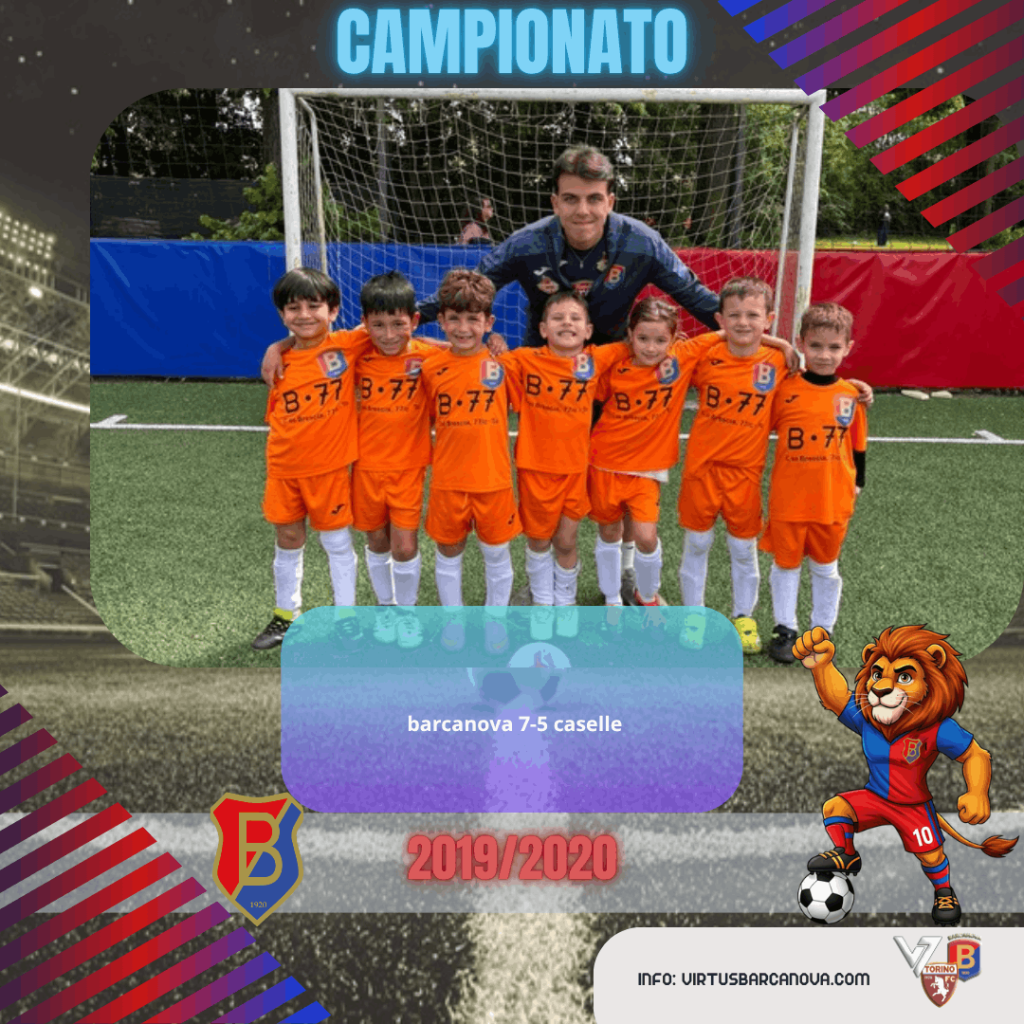 20192020 ❤️💙 Campionato Barcanova 7 5 Caselle