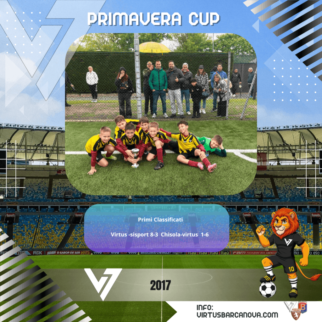 Primavera Cup 2017 Abela Virtus Sisport 8 3 Chisola Virtus 1 6