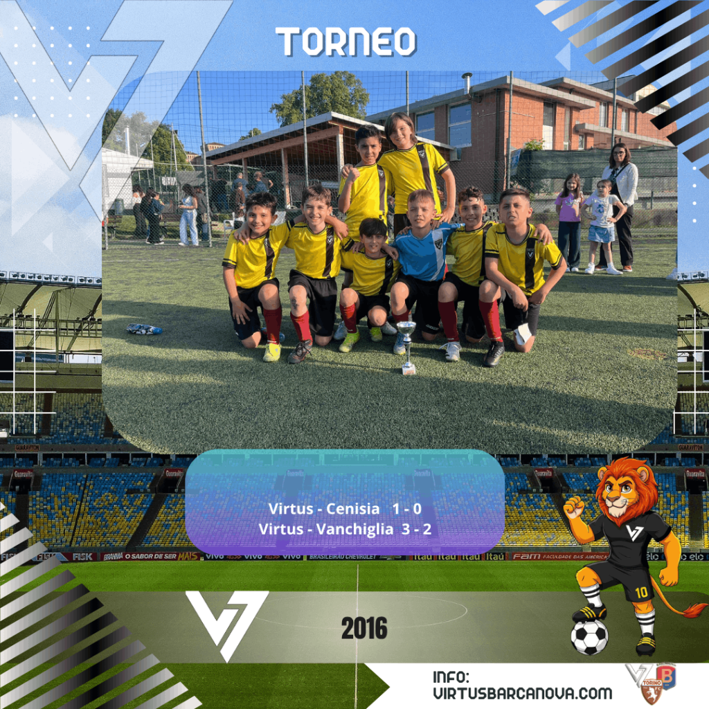 Torneo 2016 Virtus Cenisia 1 0 Virtus Vanchiglia 3 2