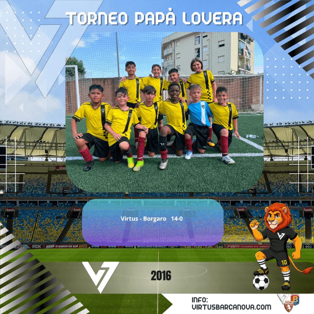 Papa Lovera 2016 Virtus Borgaro 14 0