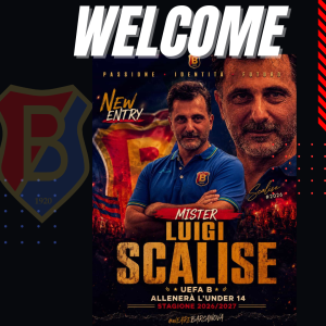 Luigi Scalise è il nuovo allenatore dell'Under 14 Barcanova per la stagione 2026/2027